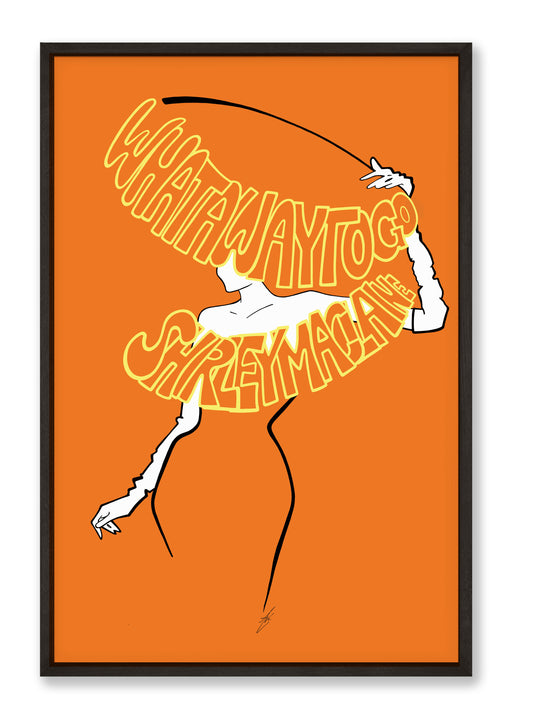 What a way to go - Orange