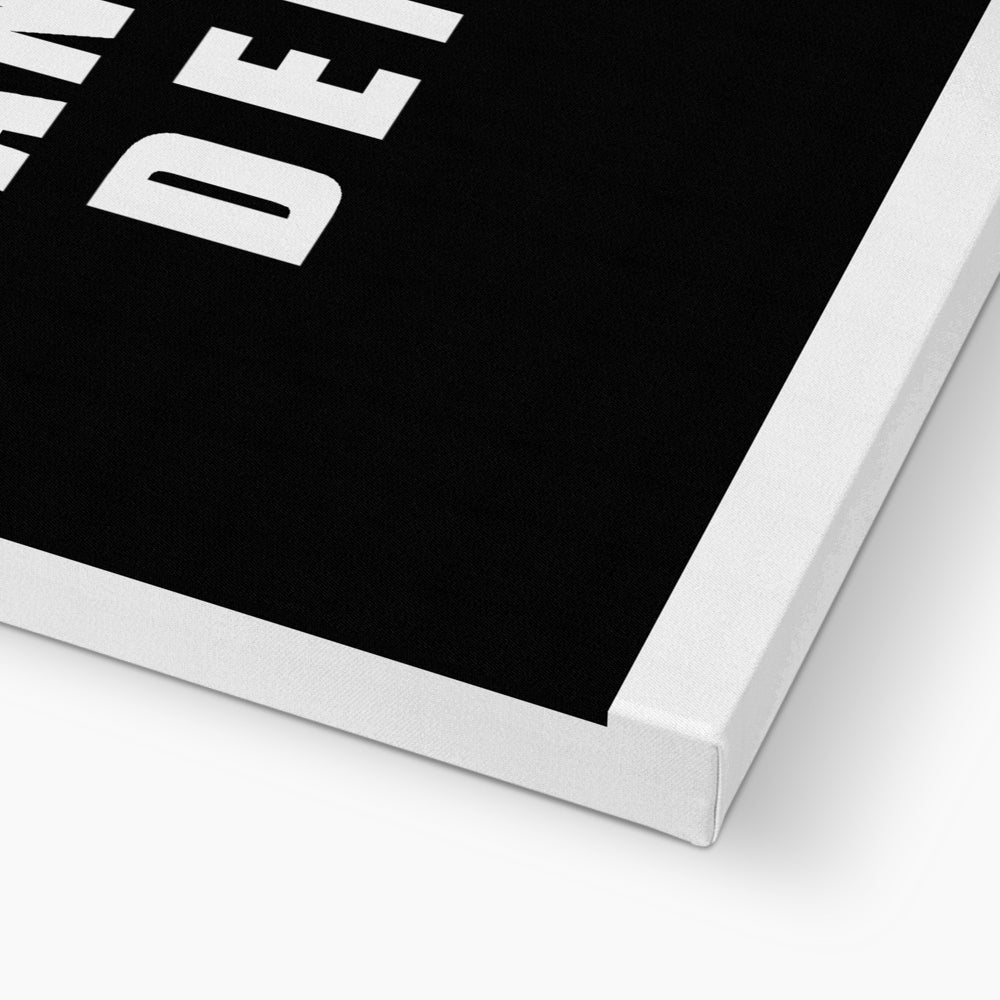 Determination and Denial Canvas