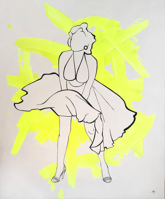 Marilyn II - Painting
