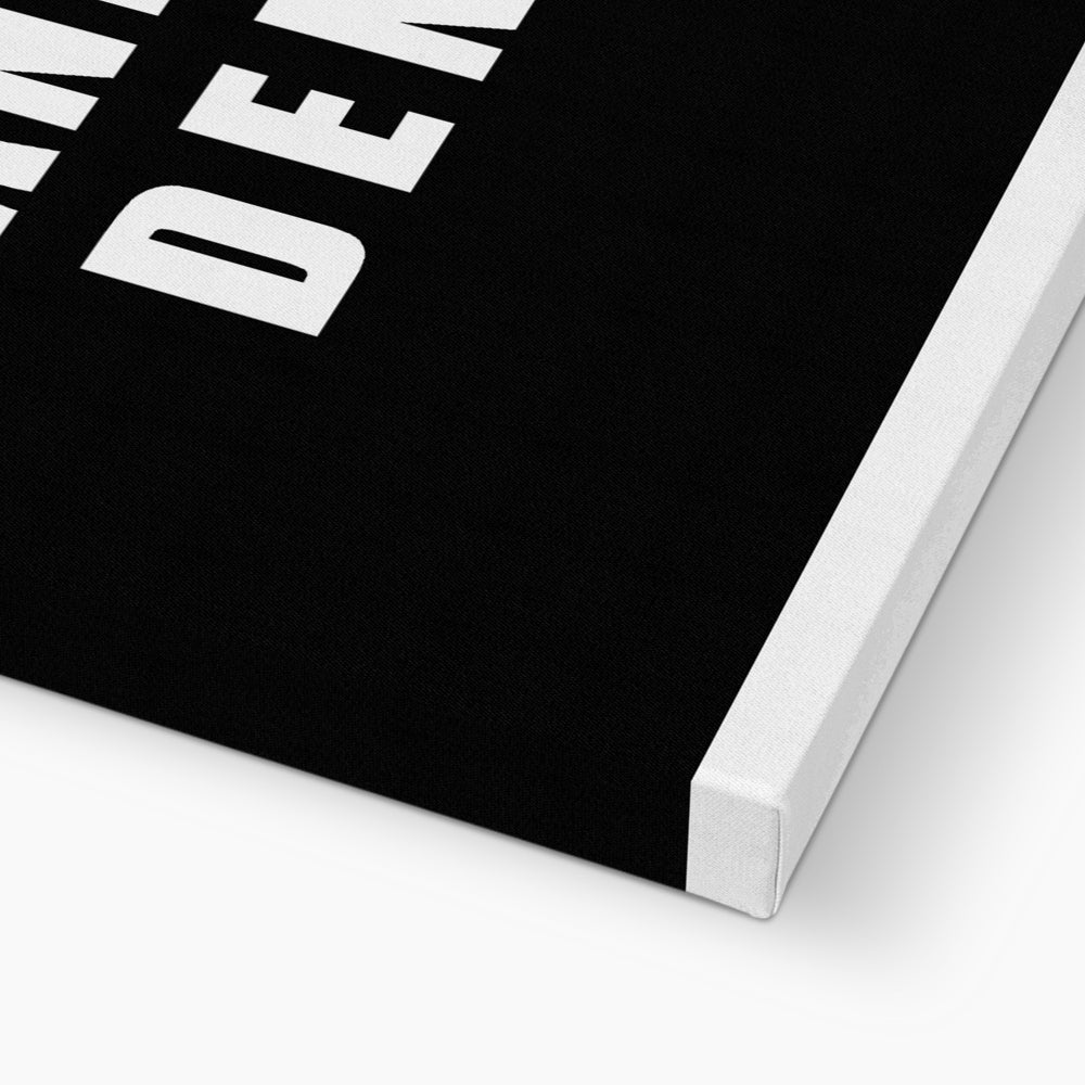Determination and Denial Canvas