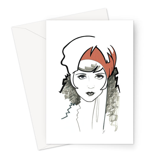 Clara Bow Greeting Card